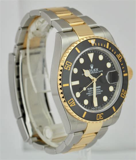 rolex submariner two tone price new|rolex submariner price list.